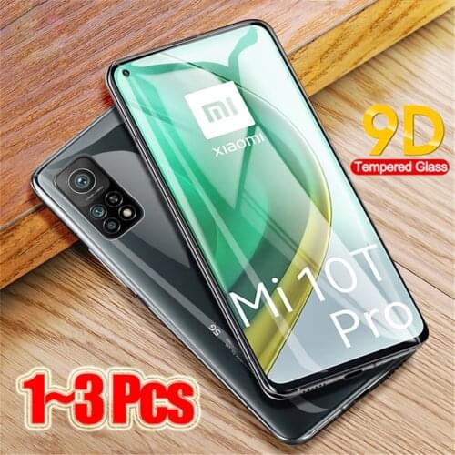 1~3 pcs, protective glass for mi10t pro xiaomi 10t screen protector mi-10t pro tempered glass film mi 10 t pro glass mi 10t pro