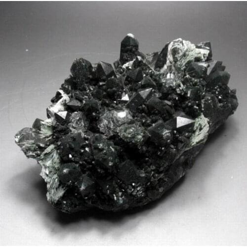 2624g Prasem Prase Green Quartz w/ green Muscovite - crystals and stones healing Mineral specimen Home Decor feng shui