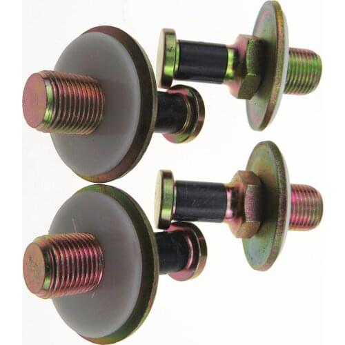 4 Pcs Car Door Touch Latch Lock Striker Pin Fit For VW Golf Jetta Passat Polo Scirocco Corrado Transporter Audi 357837034