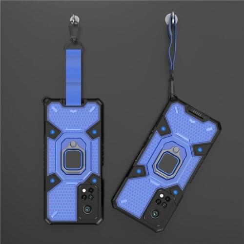 Armor With Ring for xiaomi Mi 10T Pro Case Heavy Duty Protection Cover Coque funda case чехол Silicone kickstand shockproof