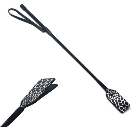 Faux Leather Riding Crop Horse Whip Pony Spanking Knout BDSM Lash Fetish Flogger Sex Product For Couples Women