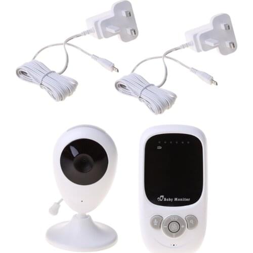 2.4 inch Wireless Video Color Baby Monitor High Resolution Baby Nanny Security Camera Night Vision Temperature Monitoring