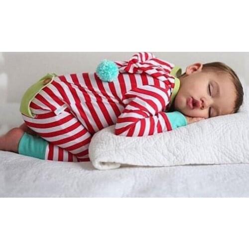 Newborn Baby Girl Clothes Striped Hooded Long Sleeve Romper Infant Cotton PP Pocket Playsuit Tracksuit Outfit Infant Clothes