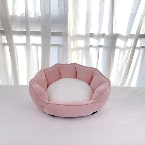 Super Cute Soft Cat Bed Winter House for Cat Warm Cotton Dog Pet Products Mini Puppy Pet Dog Bed Soft Comfortable