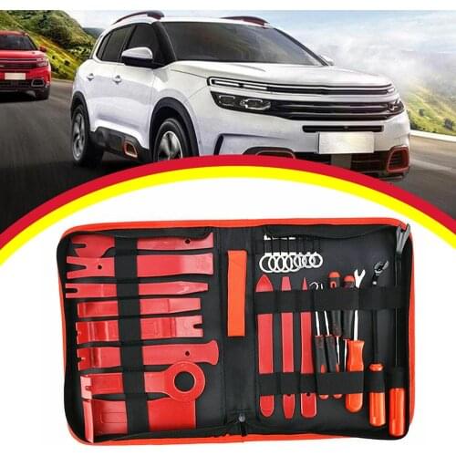 26Pcs Audio Car Door Removal Pry Molding Tool Kits Disassemble The Retrofit Installation Kit Dash Panel Seal Interior Trim