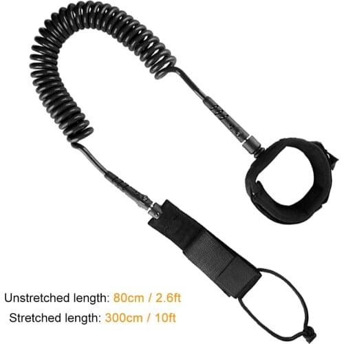 10 Foot Leash Stand Up Paddle Board Surfboard Leash Leg Rope Surf Board Surfing Ankle Leash Surfing
