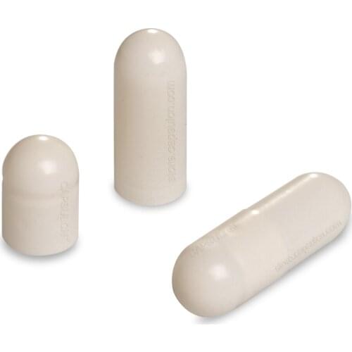 Size 00) 5000 Pieces / Carton, Empty Separated Gelatin White Capsules/Fillable Capsule