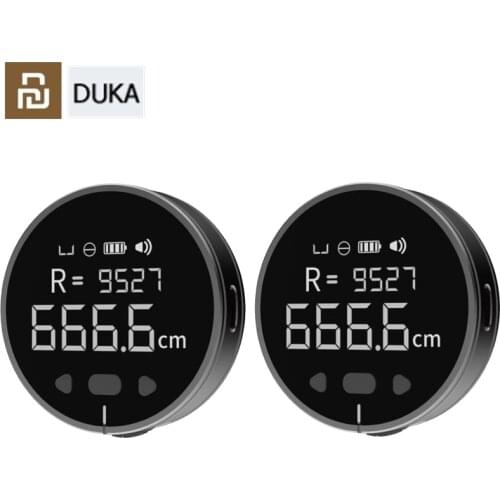 Newest In stock Youpin DUKA(Atuman) Little Q Electronic Ruler Tape HD LCD Screen Long Standby Rechargeable Ruler правитель