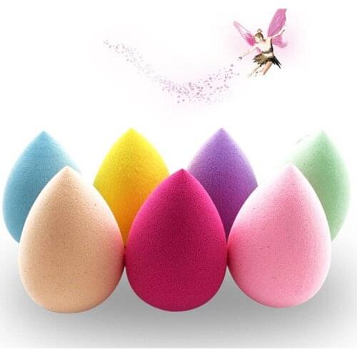 1Pcs New Soft Water Drop Shape Makeup Cosmetic Puff Foundation Sponge Powder Smooth Beauty Face Clean Makeup Tool Accessory