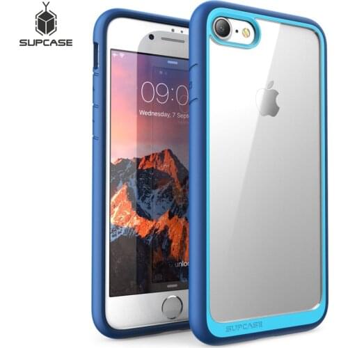 SUPCASE For iphone 8 Case For iPhone SE 2020 Case 4.7 inch UB Style Premium Hybrid Protective TPU Bumper + PC Clear Back Cover