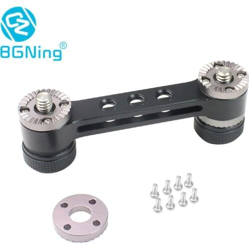 BGNing Aluminum alloy Black Mount Extender Straight Extension Arm Accessories For OSMO Pro Camera Gimbal
