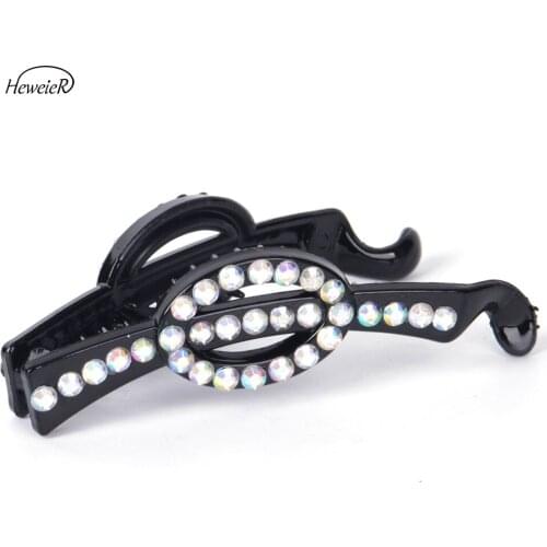 Women Plastic Hair Banana Clip Hairpin Twist Ponytail Holder Headwear Headdress Barrettes Accessories
