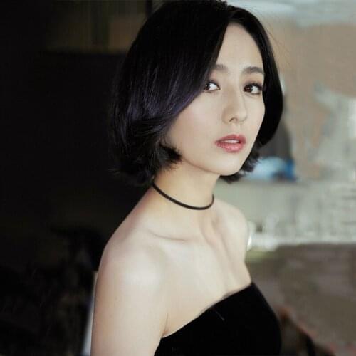 Black Short Goth Neck Chain Clavicle Collar Pu Leather Choker Necklaces Ladies Neck Decoration Women Jewelry Set