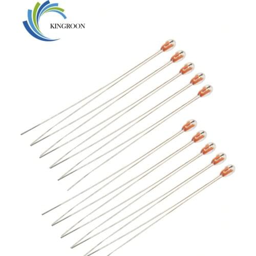 10Pcs/lot 100K ohm NTC 3950 Thermistor for 3D Printer Parts Reprap Mend NTC Thermistors 3D Printer Accessories Thermistor