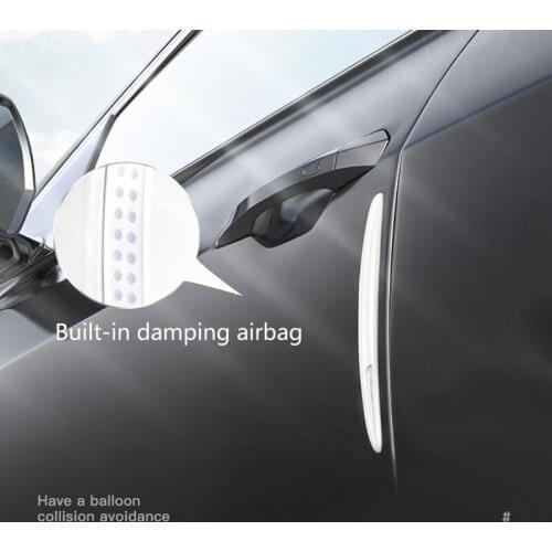 2/4 Pcs Auto Car Door Guard Airbag Buffer Strip Anti-collision Scratch Protector L41A