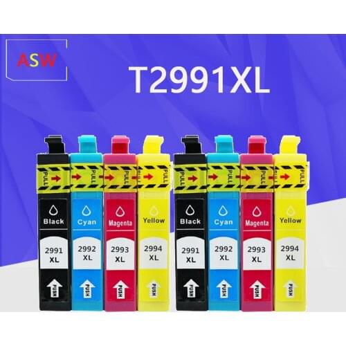 8pcs T2991 T2992 T2993 T2994 29 29xl Ink Cartridge Compatible for Epson 29XL for Epson XP 235 332 432 247 442 342 345 Printer
