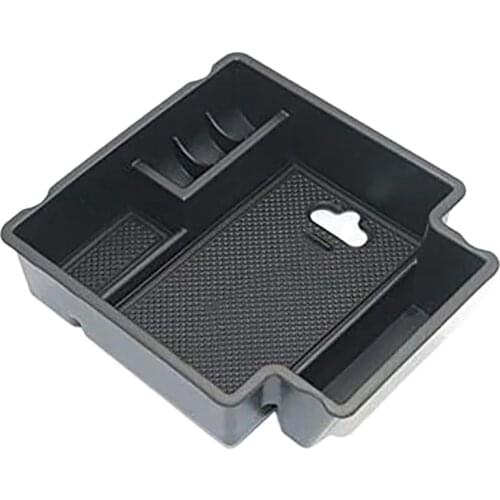 Auto Accessories Waterproof Central Console Armrest Storage Box Glove Secondary Tray Compatible for Macan 2014 2015 2016