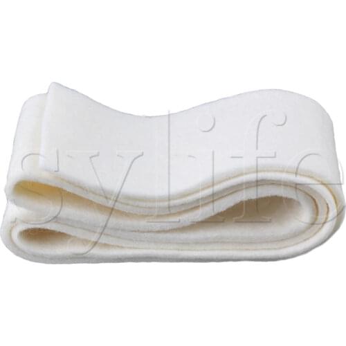 Soft Thickened Wool Felt Piano Key Cover Dustproof Keyboard Case Cloth Beige