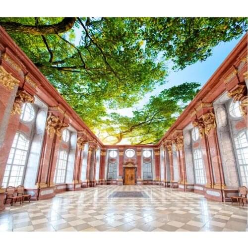 Custom photo 3d ceiling murals wallpaper Atmospheric forest sky big tree home decor 3d wall murals wallpaper for walls 3 d