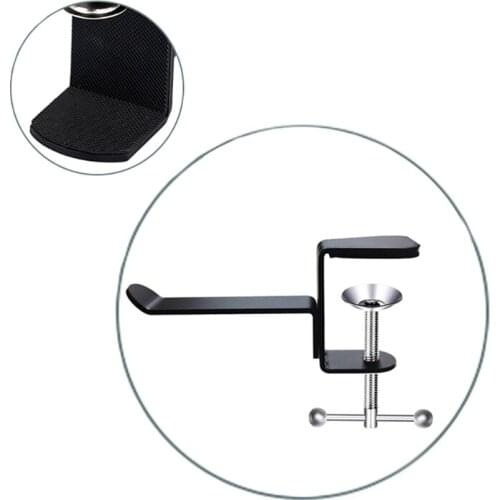 Classic Metal Headphone Headset Stand Earphone Holder Hanger Headset Display for All Headphone Size Adjustable