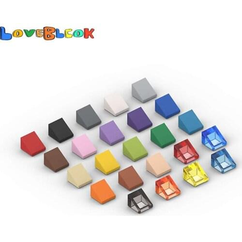 Brick Slope 1x1 (31°) Building Blocks Assembles MOC Parts DIY Toys Gift Creative Educational 54200 For Kid 10pcs/Lot