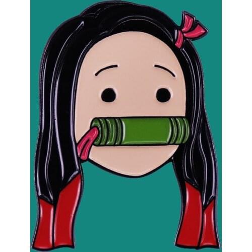 Cute Anime Girl Enamel Pins Brooch Collecting Movies Figure Lapel Badges Men Women Fashion Jewelry Gifts Adorn Backpack Collar