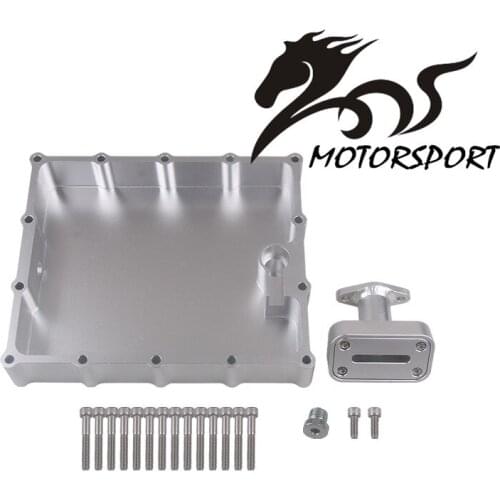 Billet Oil Pan with Pick Up Low Profile For Suzuki GSXR 600 750 1000 2001-2005 black