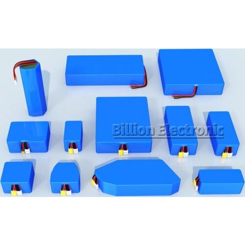 Custom Lithium Ion Battery Pack Rechargeable Power Solution 3.7V 7.4V 11.1V 14.8V 24V 36V 48V 60V 18650 32650 32700 21700 OEM