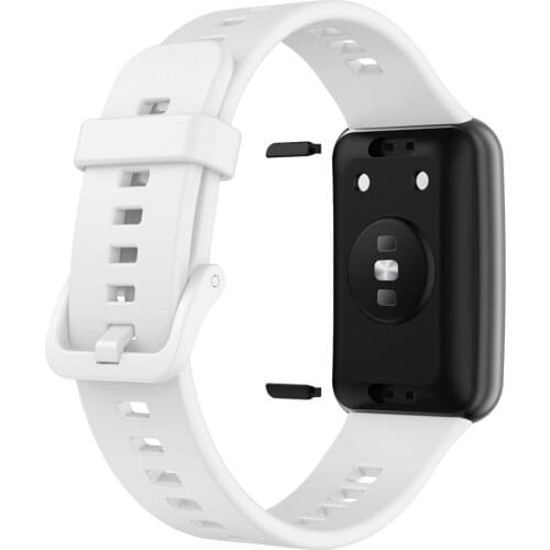 For HUAWEI Watch Fit Silicone Watchbands Casual Sport Replacement Strap With Buckles Tool For Huawei Watch Fit Wrist Bands