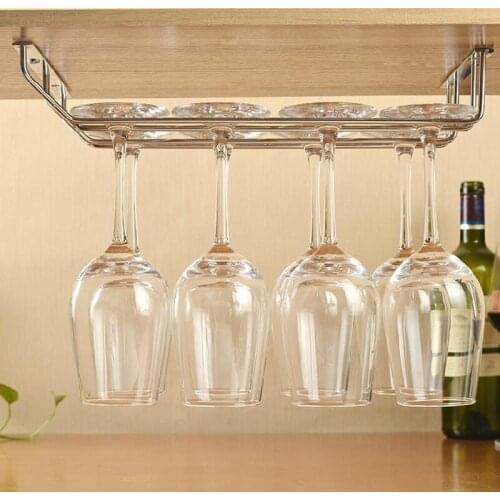 Wine Glass Rack upside down creative hanging goblet rack bar cup holder champagne rack European kitchen glass holders CL11011643