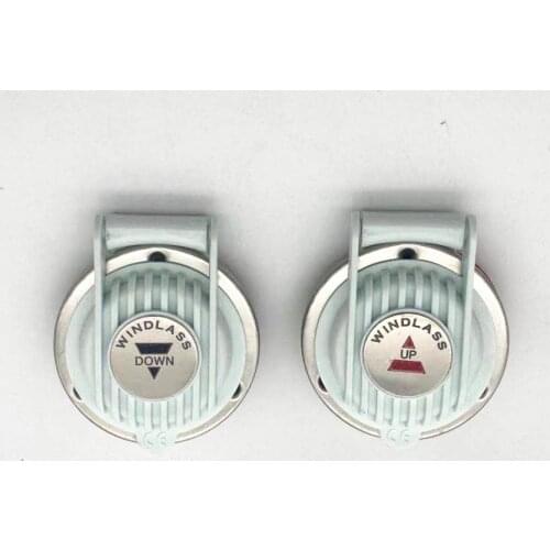 1 Pair anchor winch Contains 1 up and 1 down for Boat Marine Windlass Foot Switch 12V or 24V ABS