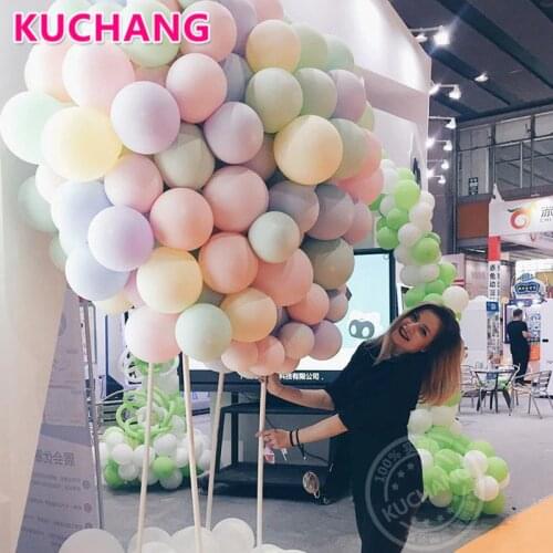 10pcs/lot 10inch Sweet Macarons Latex Balloons Candy Pure Color Helium Globos Wedding Baby Shower Birthday Party Decor Supplies