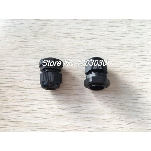 10Pcs Nylon Strain Relief PG13.5 Glands Connector for 6-12mm Dia Cable