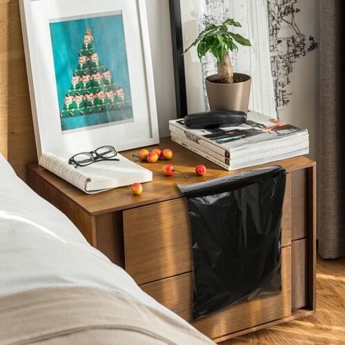 15pcs/set For Auto Vehicle Office Kitchen Disposable Self-Adhesive Car Biodegradable Trash Rubbish Holder Garbage Storage Bag