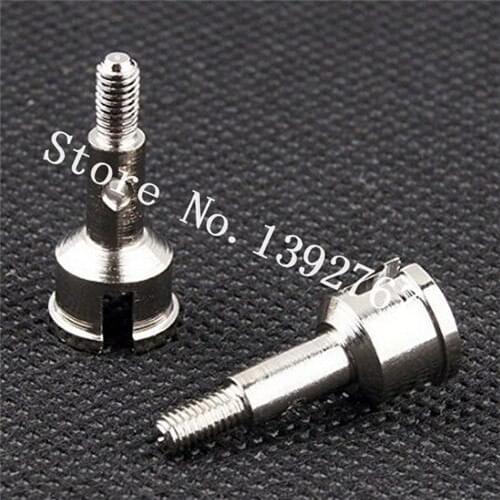 2Pcs RC HSP Wltoys 58037 Metal&Alloy Steel Wheel Axle Spare Parts For 1/18 Scale Models Remote Control Car Buggy Truck