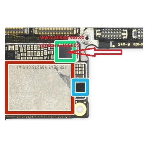 8pcs/lot U6300 For iphone XS XS MAX Hydra USB ic chip Logic board fix part