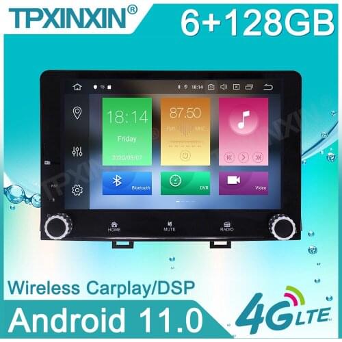 Android 11 For KIA RIO 2017 2018 Car Stereo Multimedia Player Android GPS Navigation Auto Audio Radio Carplay Head Unit