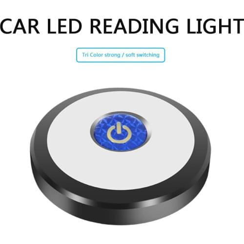 Car Led Roof Lamp Auto Interior Dome Reading Magnet Light Touch USB Charging Atmosphere Lamp for Vehicle Camper RV Trailer Van