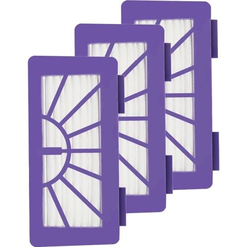 3pc Filter for Neato XV-21 XV Signature XV Signature Pro XV-11 XV-12 945-0048 XV-15 Pet Allergy Cleaner Parts