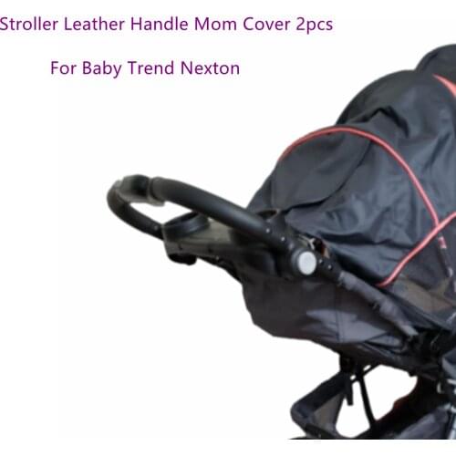 1:1 Leather Cover For Baby Trend Nexton Stroller Armrest Pram Leather Sleeve Case Bar protective Cover Baby Carriage Accessories