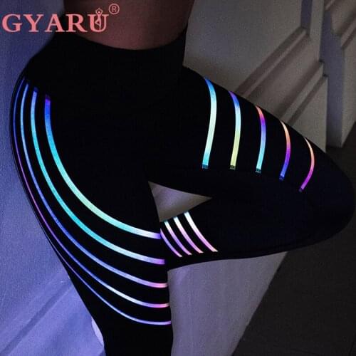 GYARU Yoga Fitness Leggings Womens Sports Running Gym Workout Pants High Waist Scrunch Stretch Trousers Athletic Active Wear