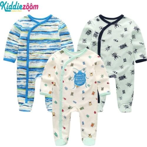 Novel Baby Rompers Infantil Newborn Cotton Pajamas Long Sheeve Baby Boy Clothes Roupa de bebe Baby Girl Clothes Costume Overalls