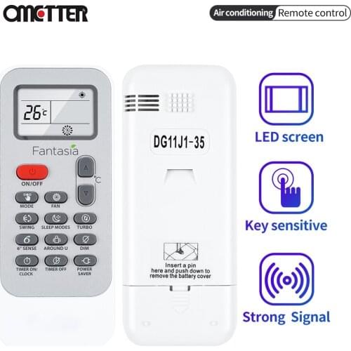 Suitable for Whirlpool air conditioner remote control DG11J1-34