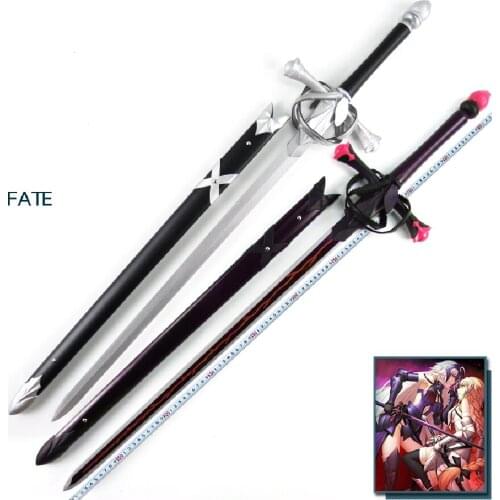 Fate Grand Order Joan of Arc Cosplay Anime WeaponProp Wood Sword For Party Halloween