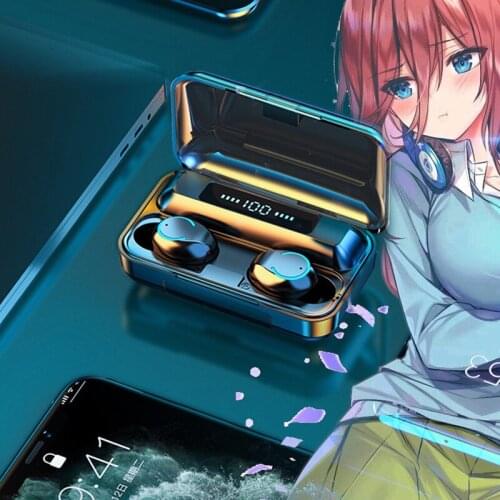 Anime series theme Bluetooth earphones FGO Joan of Arc Arknights Cosplay For Android Wireless Earbuds 5.0 HD HiFi High Quality