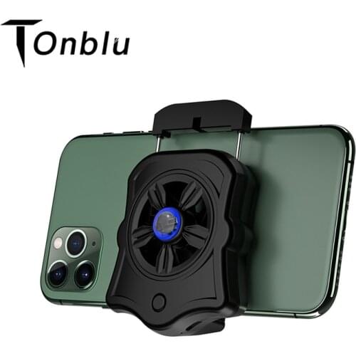 Universal Mobile Phone Cooler Fan Holder Cooling Pad Gamepad Game Gaming Shooter Mute Radiator Controller Heat Sink Port