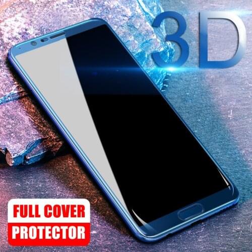 WZH 3D Tempered Glass For Huawei Honor 9 Lite V10 Honor 9 Lite Full Cover Screen Protective For Huawei Honor 9 Lite V10 V9 Glass