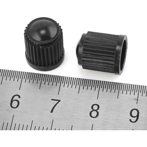 100PCS Bicycle Dustproof Tire Valve Stem Caps Bicycle Accessories Car Mountain Bike Motorcycle Wheel Valves Tyre Stem Air Caps