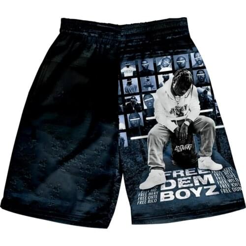 42 Dugg 3D Print Summer Holiday Women/Men Elastic Waist Japan Streetwear Shorts Streetwear Beach Shorts