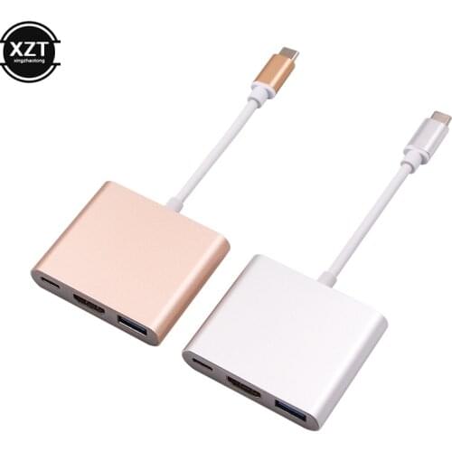 USB C HUB HDMI Adapter For Macbook Pro, GOOJODOQ USB Type C Hub to Hdmi USB 3.0 Port With USB-C Power Delivery hot sale new